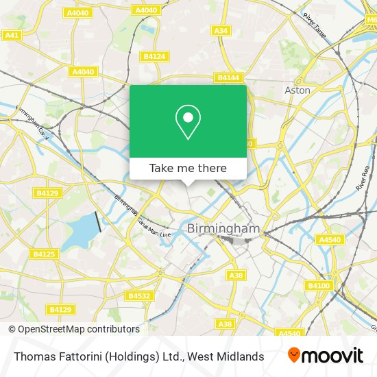 Thomas Fattorini (Holdings) Ltd. map