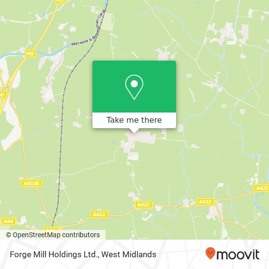 Forge Mill Holdings Ltd. map