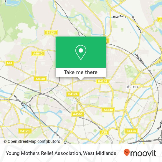 Young Mothers Relief Association map