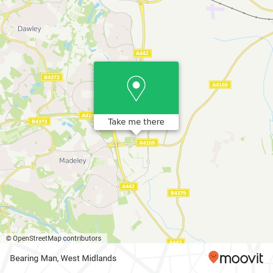 Bearing Man map