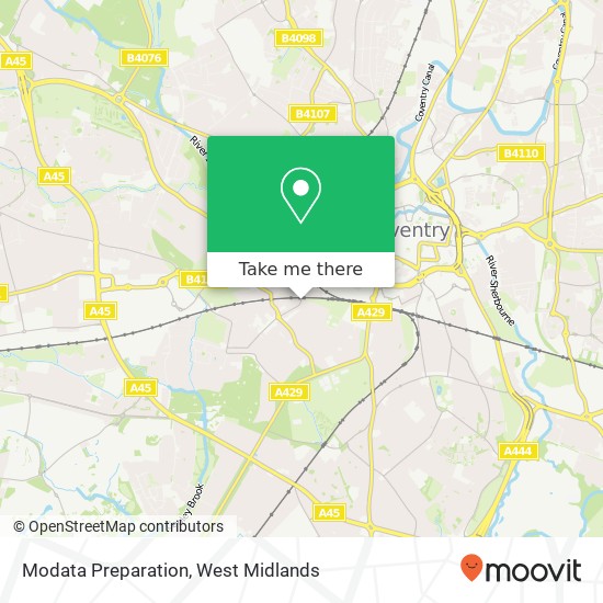 Modata Preparation map