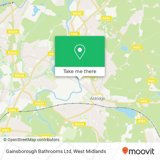 Gainsborough Bathrooms Ltd map