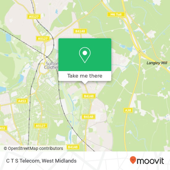 C T S Telecom map