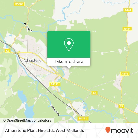 Atherstone Plant Hire Ltd. map