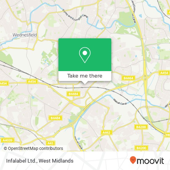 Infalabel Ltd. map