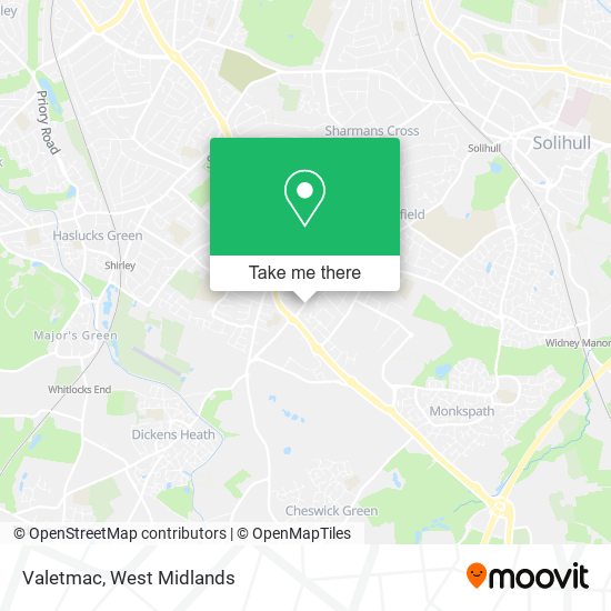 Valetmac map