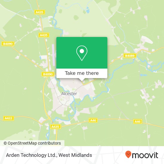 Arden Technology Ltd. map