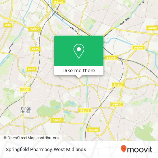 Springfield Pharmacy map