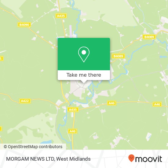 MORGAM NEWS LTD map