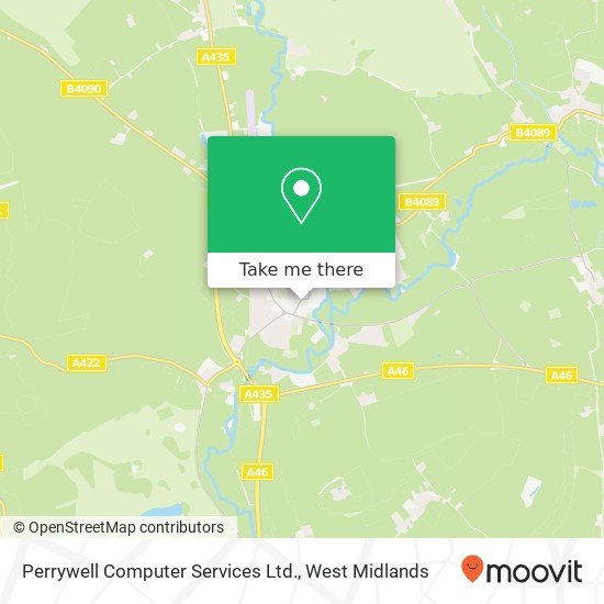 Perrywell Computer Services Ltd. map