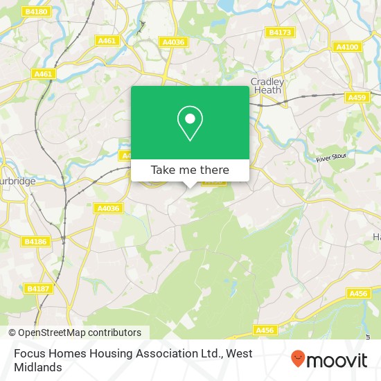 Focus Homes Housing Association Ltd. map