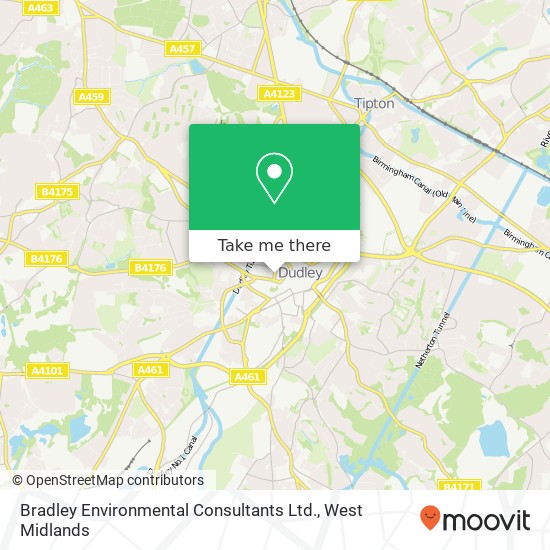Bradley Environmental Consultants Ltd. map