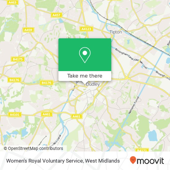 Women's Royal Voluntary Service map