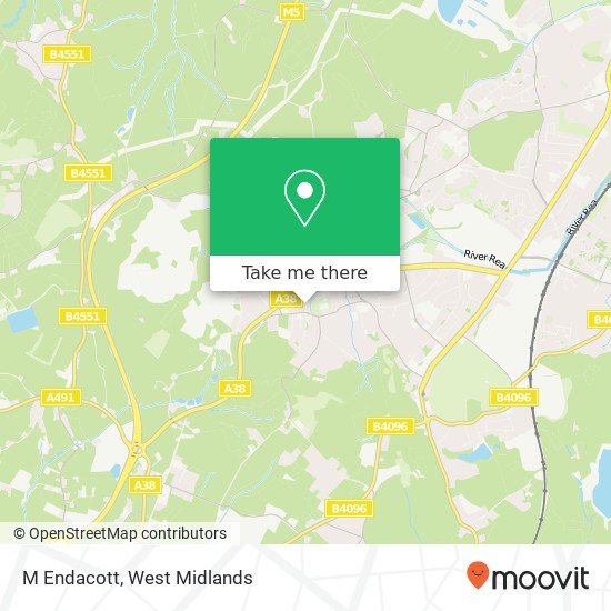 M Endacott map