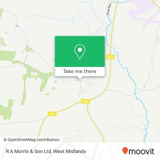 R A Morris & Son Ltd map