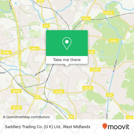 Saddlery Trading Co. (U K) Ltd. map