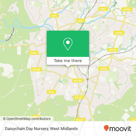 Daisychain Day Nursery map