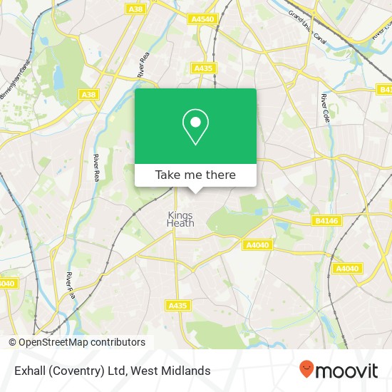 Exhall (Coventry) Ltd map