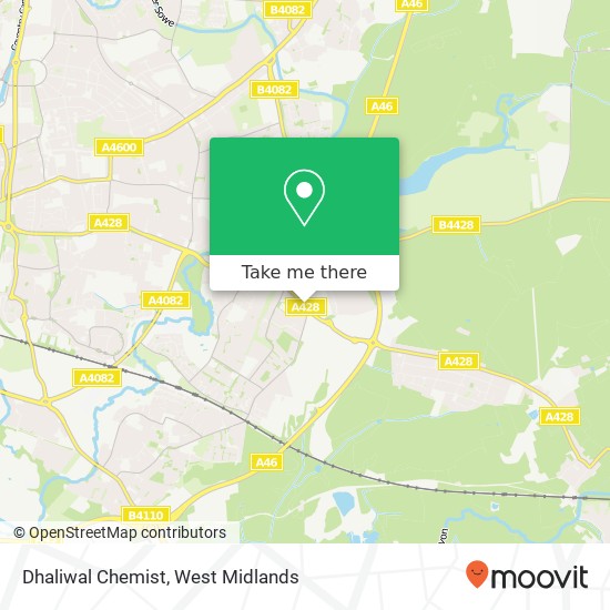 Dhaliwal Chemist map