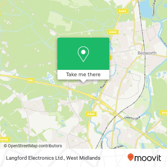 Langford Electronics Ltd. map