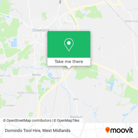 Domindo Tool Hire map