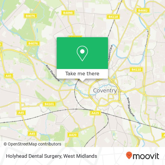 Holyhead Dental Surgery map