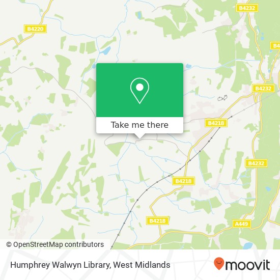 Humphrey Walwyn Library map