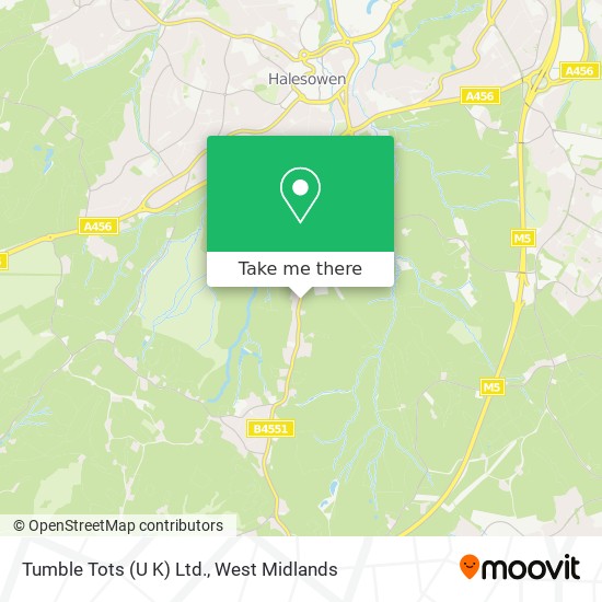 Tumble Tots (U K) Ltd. map