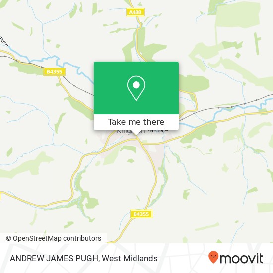 ANDREW JAMES PUGH map