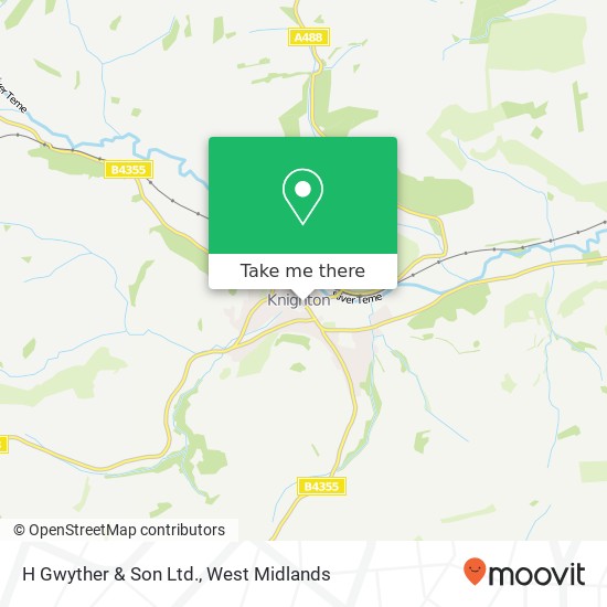 H Gwyther & Son Ltd. map