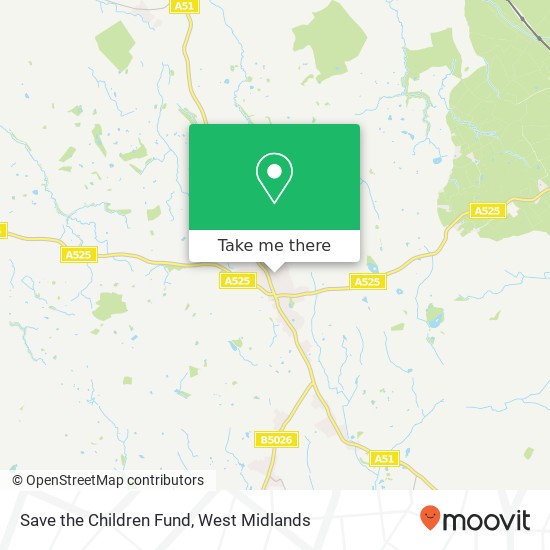 Save the Children Fund map