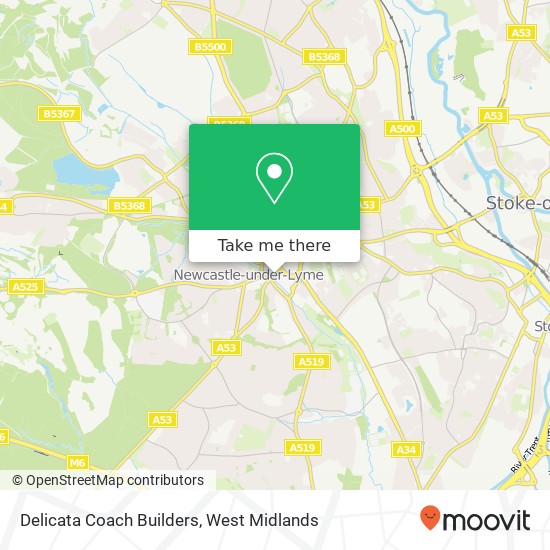 Delicata Coach Builders map
