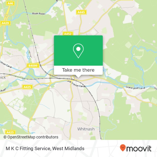 M K C Fitting Service map