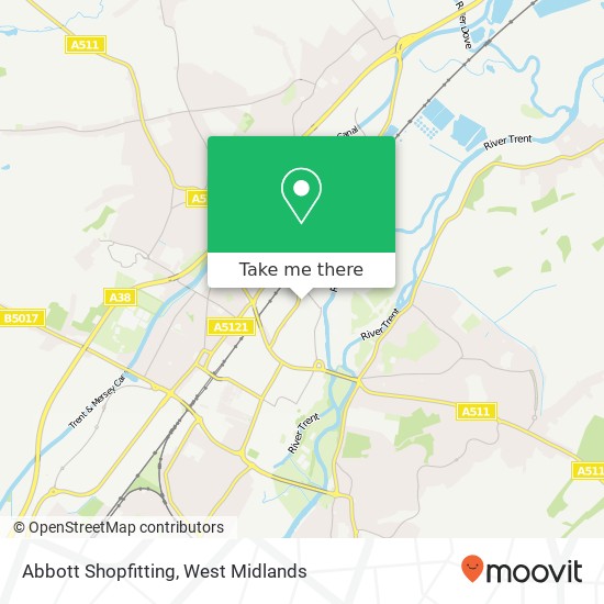 Abbott Shopfitting map