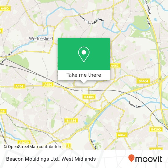 Beacon Mouldings Ltd. map