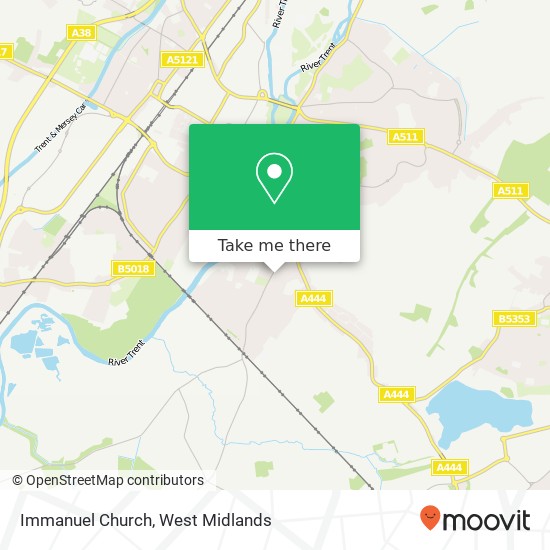 Immanuel Church map