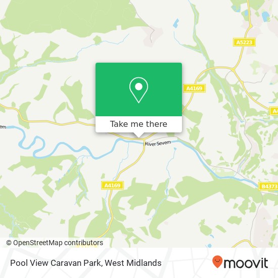 Pool View Caravan Park map