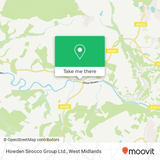 Howden Sirocco Group Ltd. map