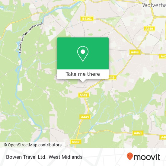 Bowen Travel Ltd. map
