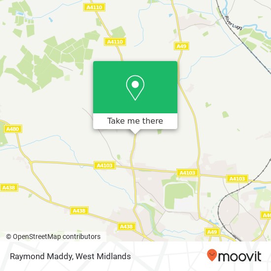 Raymond Maddy map