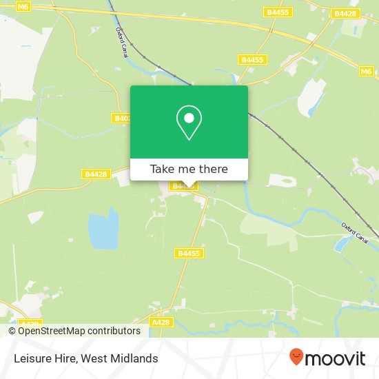 Leisure Hire map