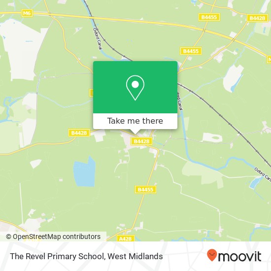 The Revel Primary School map