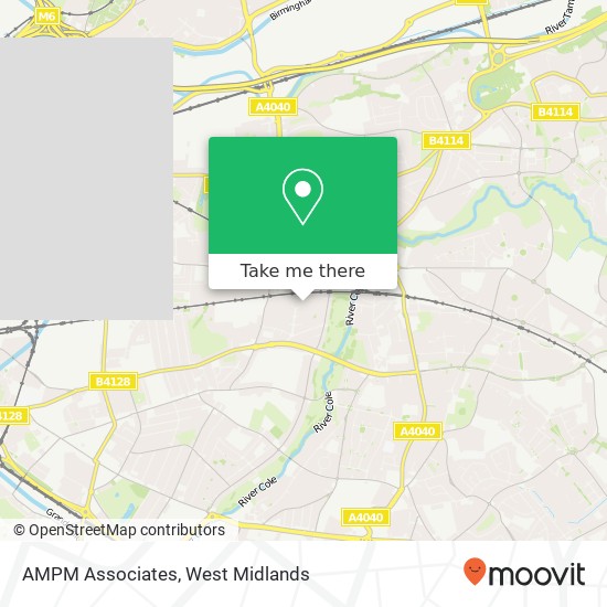 AMPM Associates map