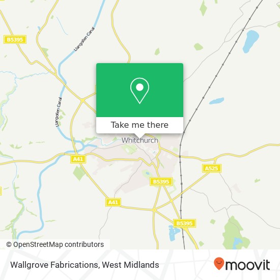 Wallgrove Fabrications map