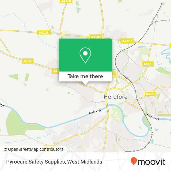Pyrocare Safety Supplies map