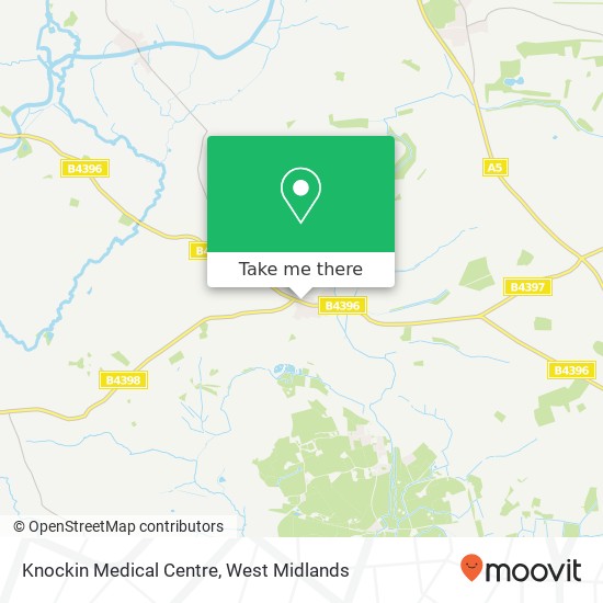 Knockin Medical Centre map
