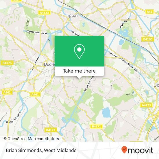 Brian Simmonds map