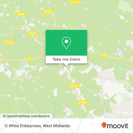 G White Enterprises map