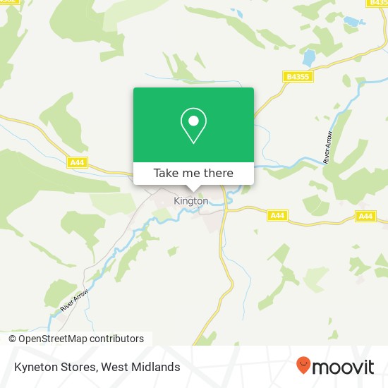 Kyneton Stores map