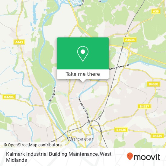 Kalmark Industrial Building Maintenance map